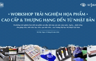 Workshop trải nghiệm họa phẩm cao cấp và thượng hạng Kusakabe đến từ Nhật Bản